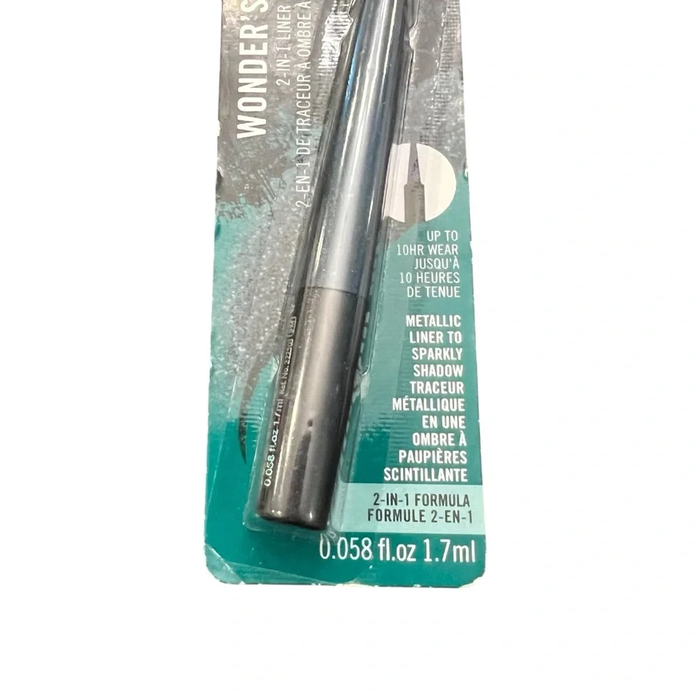 Rimmel Wonder’ Swipe 2-in-1 Liner to Shadow Eyeliner - 016 Out Out NEW Blue Blk‎
